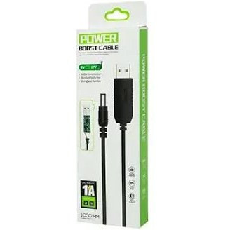کابل تبدیل USB به 9V/12V (Power Boost) | روشن کردن مودم با پاوربانک 🔌⚡