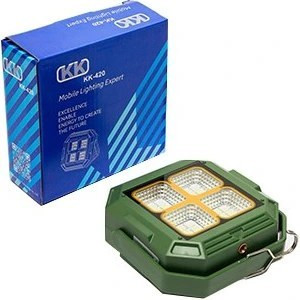 چراغ LED خورشیدی پرتابل شارژی مدل KK-420