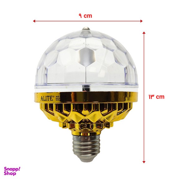 چراغ دیسکویی طلایی 6 وات AK-0830